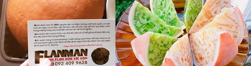 Bánh Flan Trái Dừa Rau Câu Ngon TP.HCM | Giao Nhanh