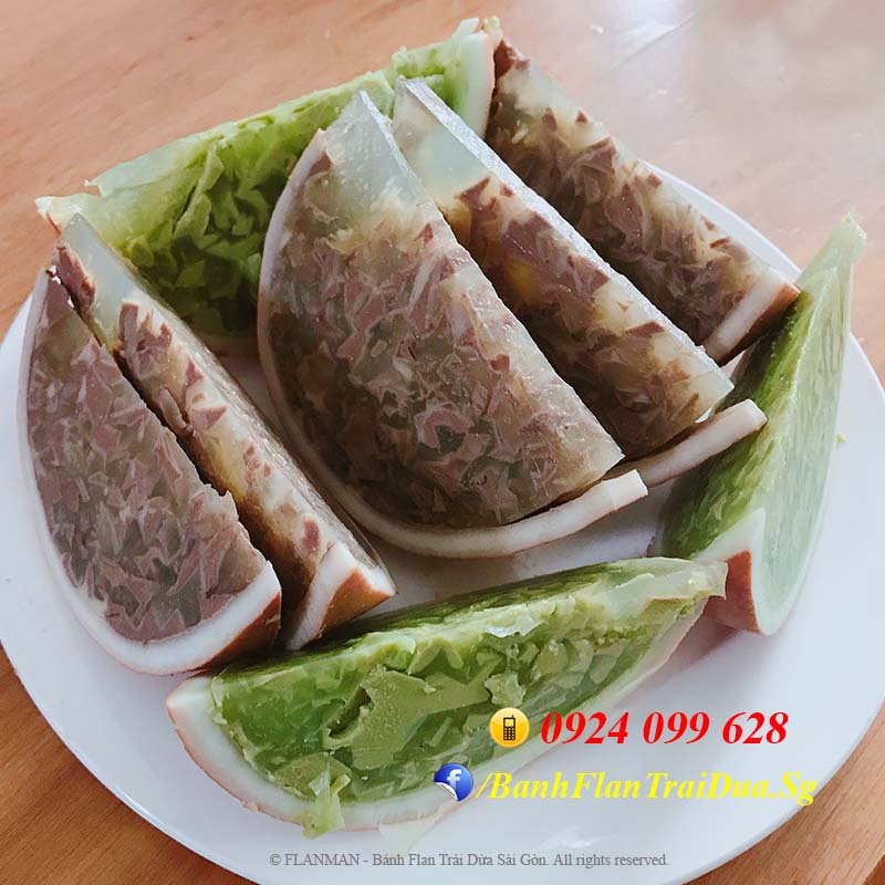 Bánh Flan Trái Dừa Sài Gòn FLANMAN - Đặc sản quà tặng độc đáo sang trọng