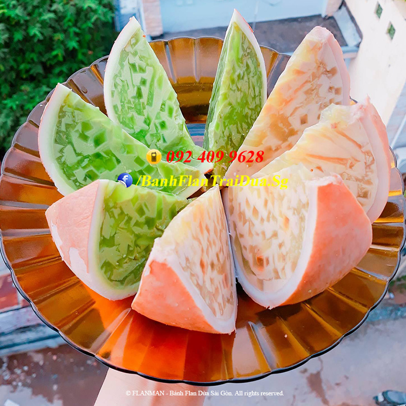 Bánh Flan Trái Dừa FLANMAN - Quà tặng đối tác sự kiện cao cấp