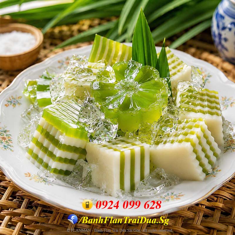 Thạch Rau Câu - Món tráng miệng thanh mát, thơm béo