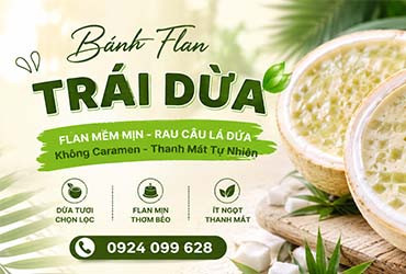 Bánh Flan Trái Dừa Là Gì? Món Bánh Đặc Sản Chỉ Có Tại Sài Gòn