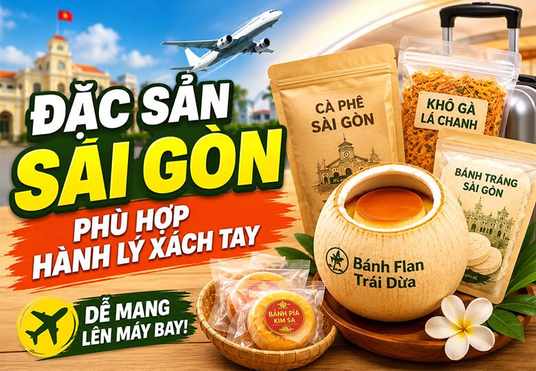 Đặc Sản Sài Gòn Nào Phù Hợp Hành Lý Xách Tay? Cẩm Nang Từ Chuyên Gia